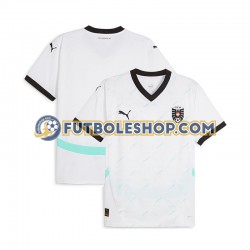 Segunda Equipación del Austria Euro 2024 Manga Corta para Hombre