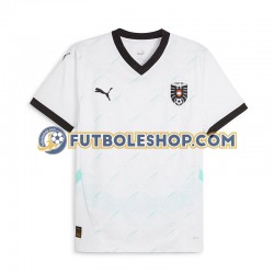 Segunda Equipación del Austria Euro 2024 Manga Corta para Hombre