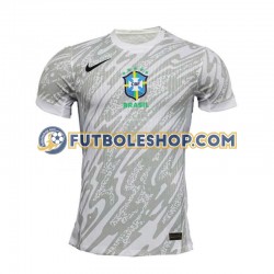 Primera Equipación del Brasil Portero Copa America 2024 Manga Corta para Hombre