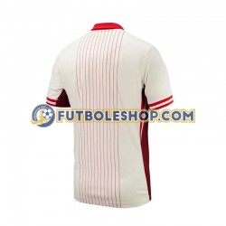 Segunda Equipación del Canadá Copa America 2024 Manga Corta para Hombre