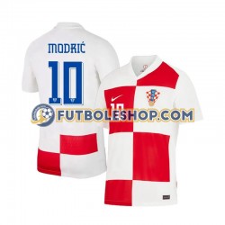 Primera Equipación del Croacia Luca Modric 10 Euro 2024 Manga Corta para Hombre