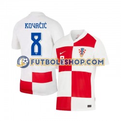 Primera Equipación del Croacia Mateo Kovacic 8 Euro 2024 Manga Corta para Hombre