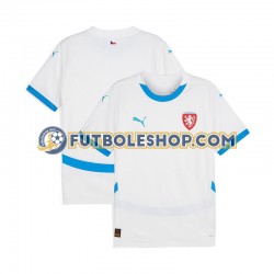Segunda Equipación del República Checa Euro 2024 Manga Corta para Hombre