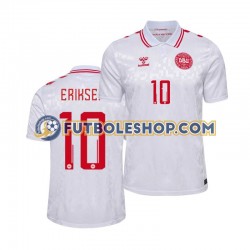 Segunda Equipación del Dinamarca Eriksen 10 Euro 2024 Manga Corta para Hombre Segunda Equipación del Dinamarca Eriksen 10 Euro 2024 Manga Corta para Hombre