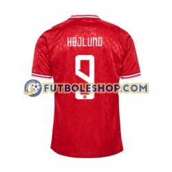 Primera Equipación del Dinamarca Hojlund 9 Euro 2024 Manga Corta para Hombre Primera Equipación del Dinamarca Hojlund 9 Euro 2024 Manga Corta para Hombre