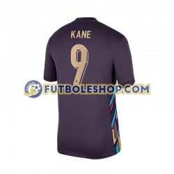 Segunda Equipación del Inglaterra Harry Kane 10 Euro 2024 Manga Corta para Hombre
