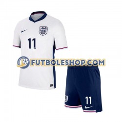 Primera Equipación del Inglaterra Jack Grealish Euro 2024 Manga Corta para Niño (Camiseta y pantalón)