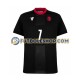 Segunda Equipación del Georgia Kvaratskhelia 7 Euro 2024 Negro Manga Corta para Hombre