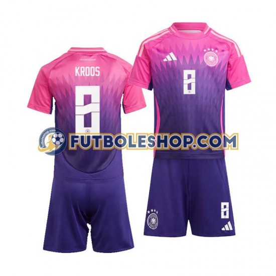 Segunda Equipación del Alemania Toni Kroos 8 Euro 2024 Manga Corta para Niño (Camiseta y pantalón) Segunda Equipación del Alemania Toni Kroos 8 Euro 2024 Manga Corta para Niño (Camiseta y pantalón)