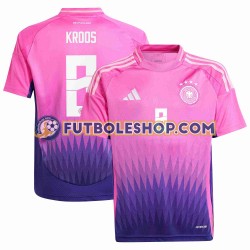 Segunda Equipación del Alemania Toni Kroos Euro 2024 Manga Corta para Hombre