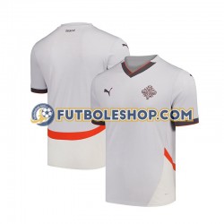 Segunda Equipación del Islandia 2024 Manga Corta para Hombre