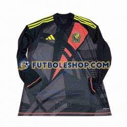 Primera Equipación del México Portero Copa America 2024 Negro ML para Hombre