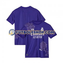 Cuarta Equipación del Real Madrid 2023-2024 Púrpura Manga Corta para Hombre