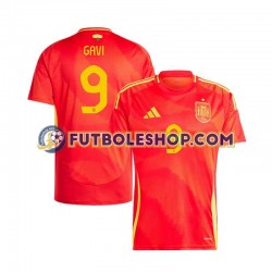 Primera Equipación del España Gavi 9 Euro 2024 Manga Corta para Hombre