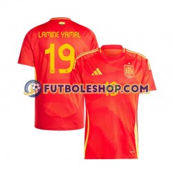 Primera Equipación del España Lamine Yamal 19 Euro 2024 Manga Corta para Hombre