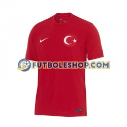 Segunda Equipación del Turquía Euro 2024 Rojo Manga Corta para Hombre Segunda Equipación del Turquía Euro 2024 Rojo Manga Corta para Hombre