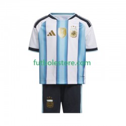 Primera Equipación del Argentina World Cup 2026 Manga Corta para Niño (Camiseta y pantalón)