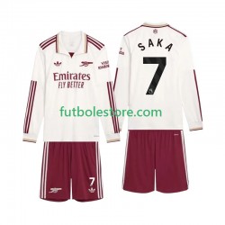 Tercera Equipación del Arsenal Saka 7 2025-2026 ML para Niño (Camiseta y pantalón)