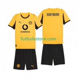 Primera Equipación del Borussia Dortmund Cup 2025-2026 Manga Corta para Niño (Camiseta y pantalón)