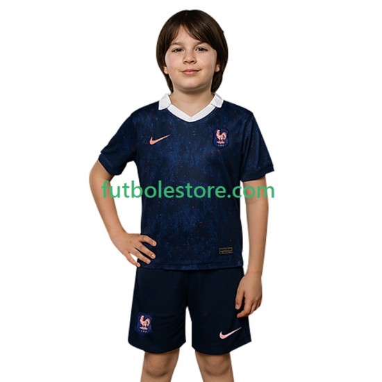 Primera Equipación del Francia 2025 Manga Corta para Niño (Camiseta y pantalón)
