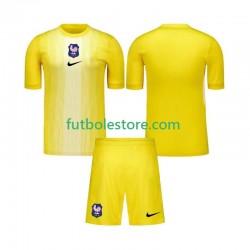 Primera Equipación del Francia Portero 2025 Manga Corta para Niño (Camiseta y pantalón)