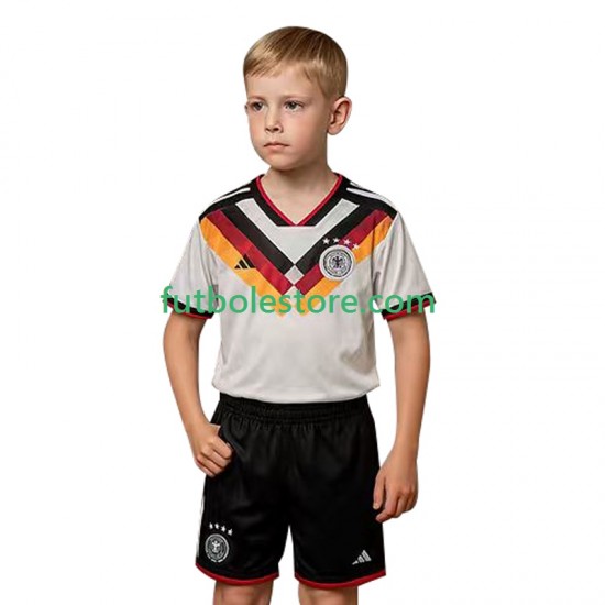 Primera Equipación del Alemania World Cup 2026 Manga Corta para Niño (Camiseta y pantalón)