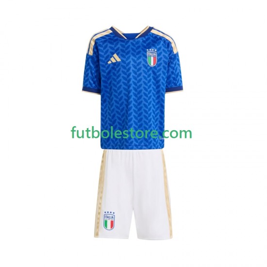 Primera Equipación del Italia World Cup 2026 Manga Corta para Niño (Camiseta y pantalón)