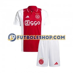 Primera Equipación del AFC Ajax 2024-2025 Manga Corta para Niño (Camiseta y pantalón) Primera Equipación del AFC Ajax 2024-2025 Manga Corta para Niño (Camiseta y pantalón)