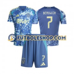 Segunda Equipación del AFC Ajax Steven Bergwijn 7 2024-2025 Manga Corta para Niño (Camiseta y pantalón) Segunda Equipación del AFC Ajax Steven Bergwijn 7 2024-2025 Manga Corta para Niño (Camiseta y pantalón)