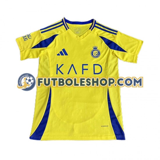 Primera Equipación del Al Nassr 2024-2025 Manga Corta para Hombre Primera Equipación del Al Nassr 2024-2025 Manga Corta para Hombre