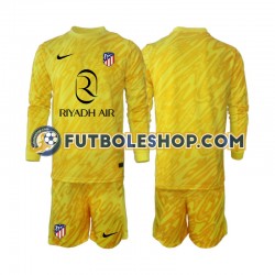 Tercera Equipación del Atlético Madrid Portero 2024-2025 ML para Niño (Camiseta y pantalón)