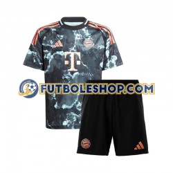 Segunda Equipación del Bayern de Múnich 2024-2025 Manga Corta para Niño (Camiseta y pantalón)