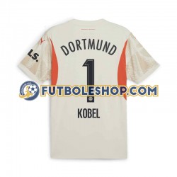Primera Equipación del Borussia Dortmund Portero Gregor Kobel 1 2024-2025 Manga Corta para Hombre