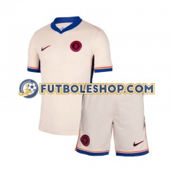 Segunda Equipación del Chelsea 2024-2025 Manga Corta para Niño (Camiseta y pantalón)