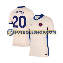 Segunda Equipación del Chelsea Cole Palmer 20 2024-2025 Manga Corta para Hombre