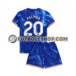 Primera Equipación del Chelsea Cole Palmer 20 2024-2025 Manga Corta para Niño (Camiseta y pantalón)