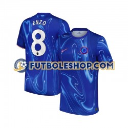 Primera Equipación del Chelsea Enzo 8 2024-2025 Manga Corta para Hombre