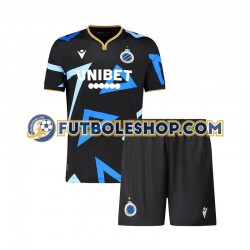 Cuarta Equipación del Club Brugge 2023-2024 Manga Corta para Niño (Camiseta y pantalón)