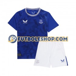 Primera Equipación del Everton 2024-2025 Manga Corta para Niño (Camiseta y pantalón)