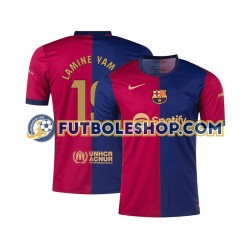 Primera Equipación del FC Barcelona Lamine Yamal 19 2024-2025 Manga Corta para Hombre