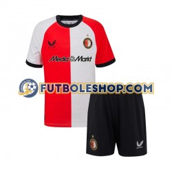 Primera Equipación del Feyenoord Rotterdam 2024-2025 Manga Corta para Niño (Camiseta y pantalón)