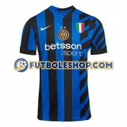 Primera Equipación del Inter Milan 2024-2025 Manga Corta para Hombre