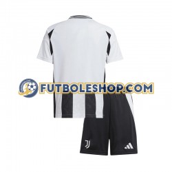 Primera Equipación del Juventus 2024-2025 Manga Corta para Niño (Camiseta y pantalón)