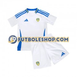 Primera Equipación del Leeds United 2024-2025 Manga Corta para Niño (Camiseta y pantalón)