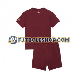 Tercera Equipación del Manchester City 2024-2025 Manga Corta para Niño (Camiseta y pantalón)