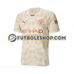 Tercera Equipación del Manchester City Portero 2024-2025 Manga Corta para Hombre