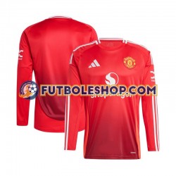 Primera Equipación del Manchester United 2024-2025 Rojo ML para Hombre