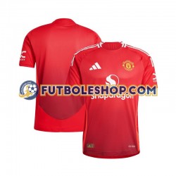 Primera Equipación del Manchester United 2024-2025 Rojo Manga Corta para Hombre