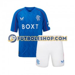 Primera Equipación del Rangers 2024-2025 Manga Corta para Niño (Camiseta y pantalón)
