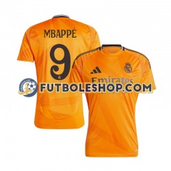 Segunda Equipación del Real Madrid Mbappe 9 2024-2025 Manga Corta para Hombre